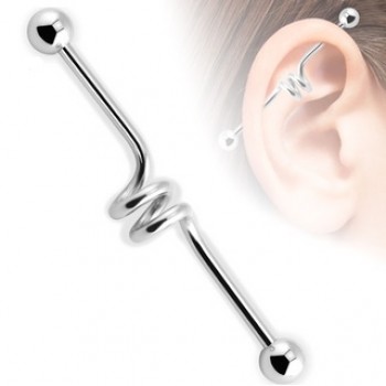 Spiral Industrial Barbell